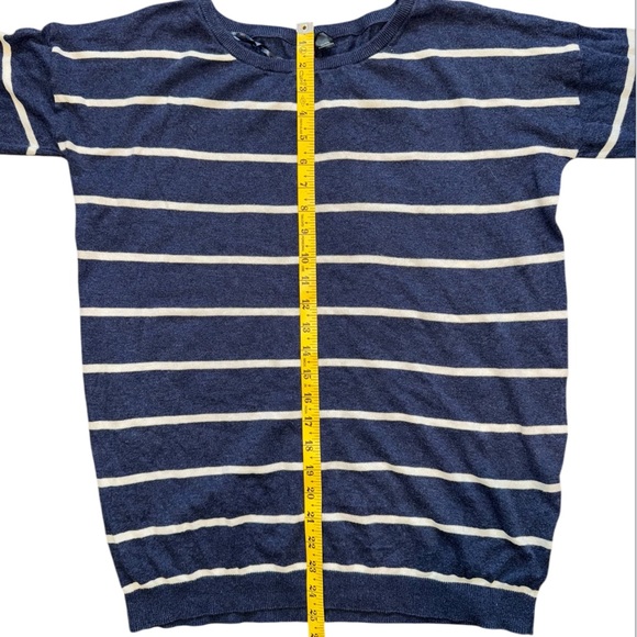 Navy Striped Sweater - Picture 6 of 12